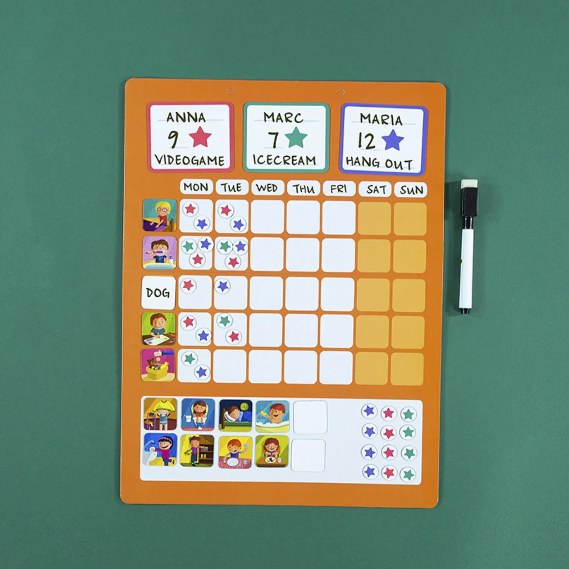 Educatieve Spellen> Ik leer beloningskaart