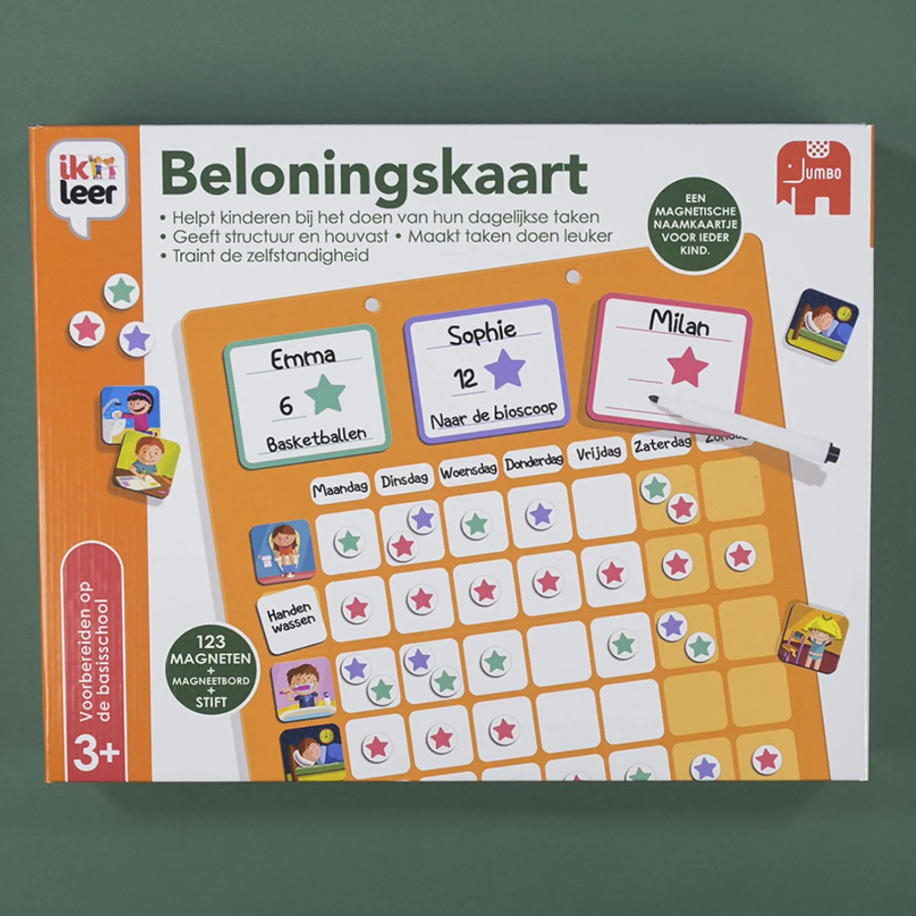 Educatieve Spellen> Ik leer beloningskaart