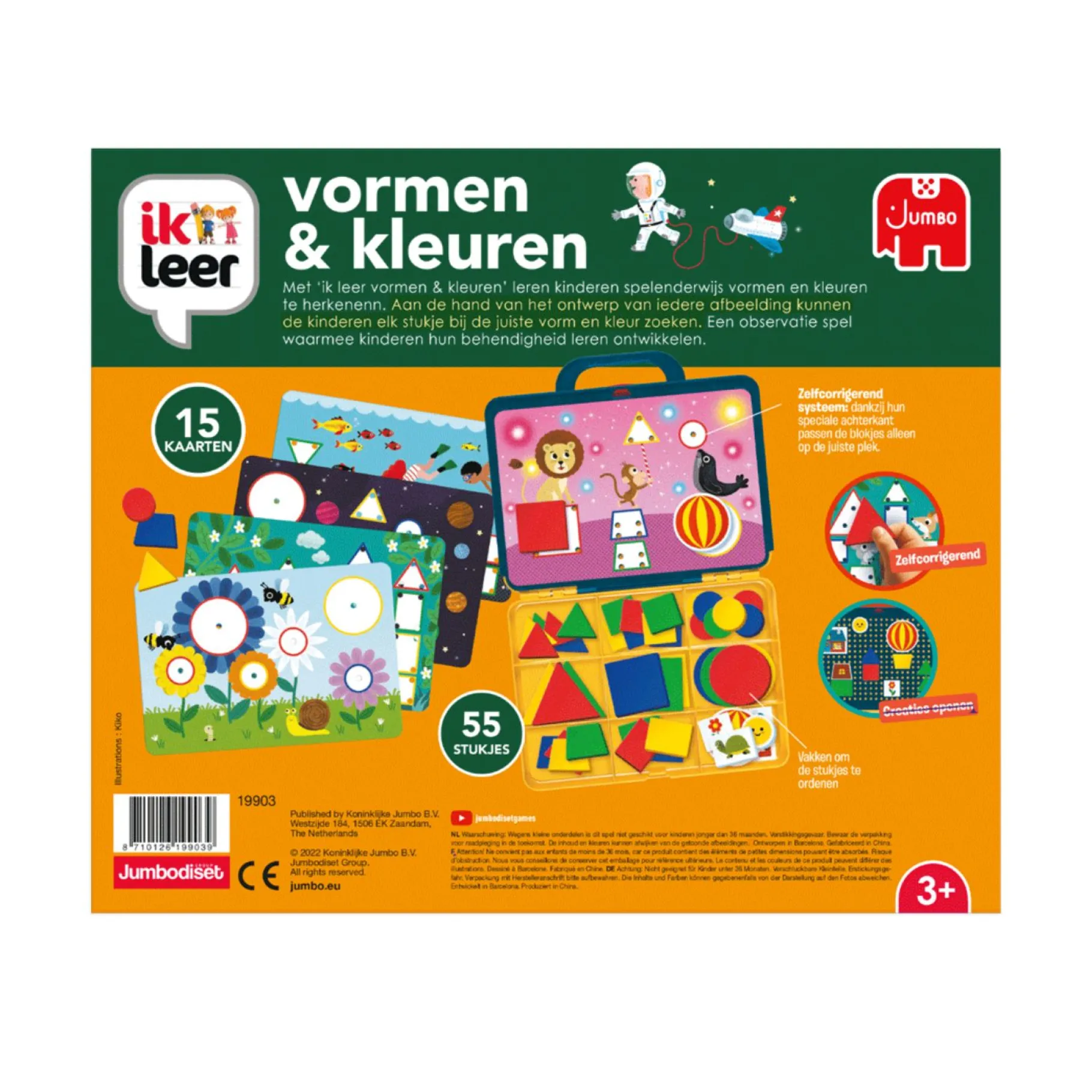 Educatieve Spellen>Jumbo Ik Leer Vormen En Kleuren Koffer