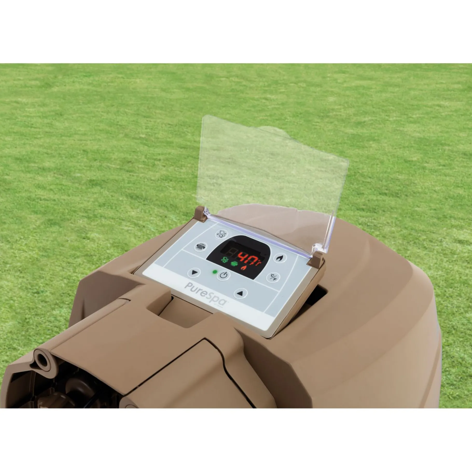 Zwemmen En Waterspeelgoed>Intex PureSpa Jacuzzi Bubble Massage 4 pers. 196 cm + energy efficient afdekzeil