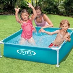 Zwemmen En Waterspeelgoed|Zwembaden>Intex zwembad met Frame Mini 122 X 122 X 30cm