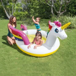 Zwemmen En Waterspeelgoed|Zwembaden>Intex Zwembadje Unicorn 272 X 193 X 104 cm