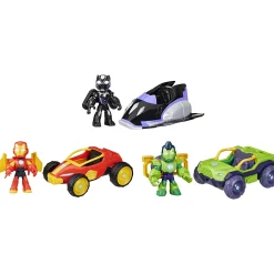 Actiefiguren|Jongens> Ironman And Friends Vehicle Figure Assorti