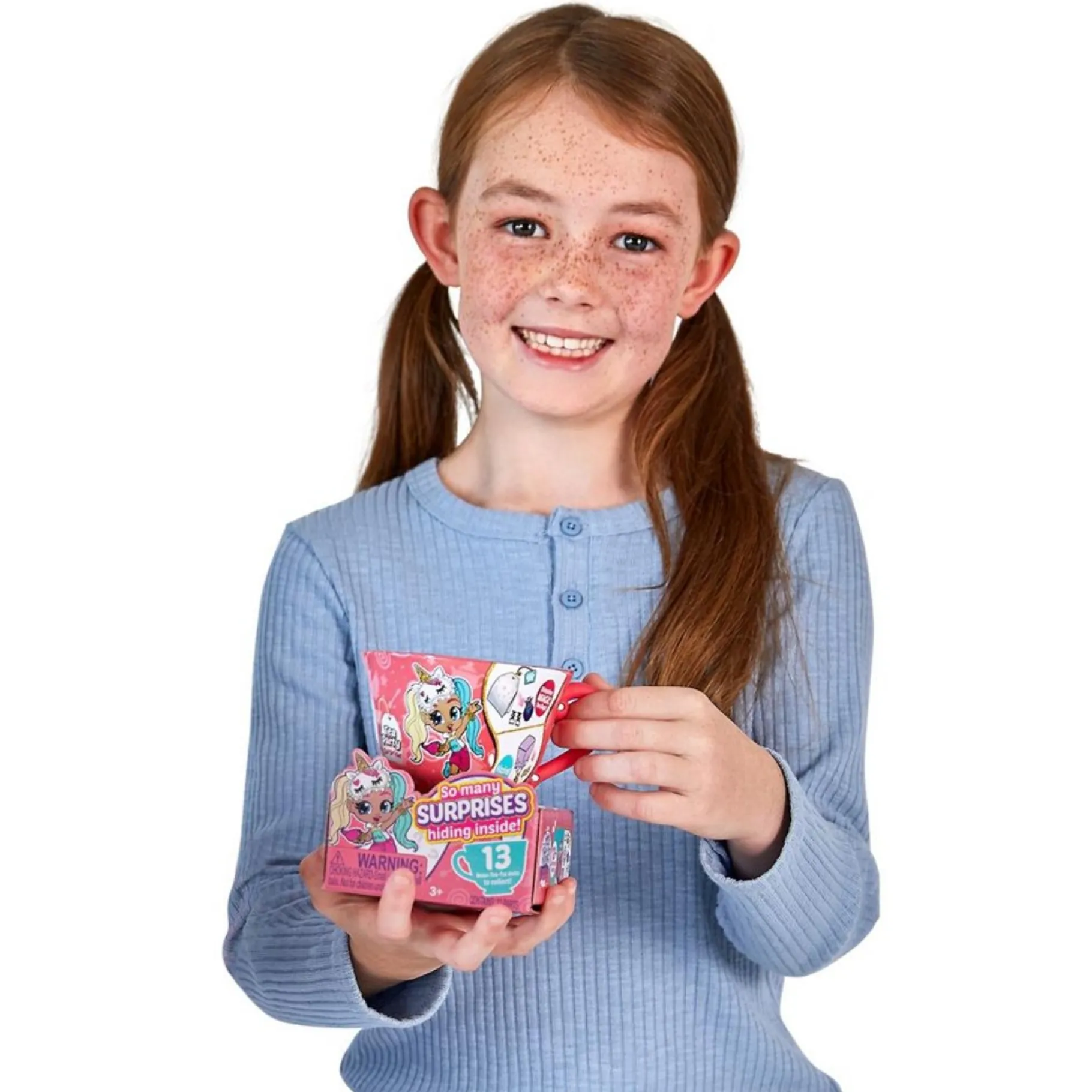 Surprise>Zuru Itty Bitty Pretty Klein Theekopje Met Pop En 12 Verrassingen