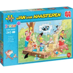 Legpuzzels>Jumbo Jan van Haasteren Junior puzzel de zandbak 240 stukjes