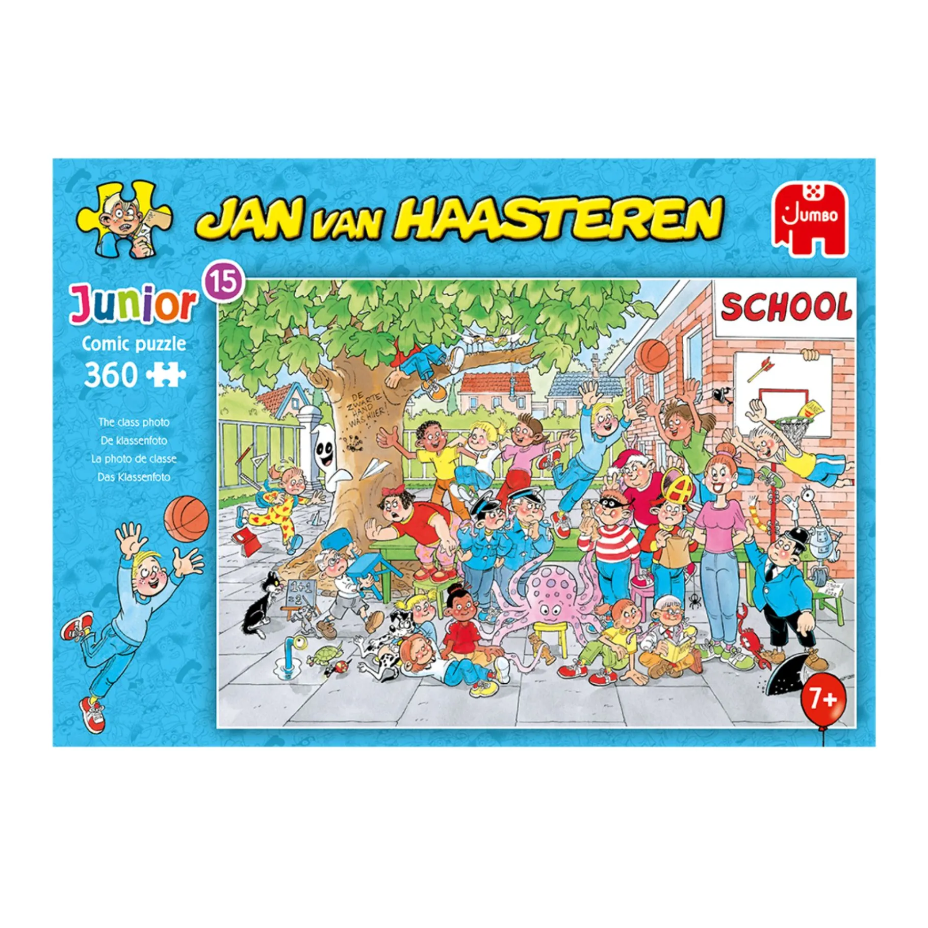 Legpuzzels>Jumbo Jan Van Haasteren Junior puzzel de klassenfoto 360 stukjes