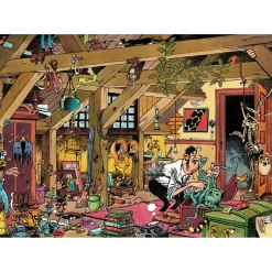 Legpuzzels> Jan Van Haasteren puzzel oldtimers vrijgezel 1000  stukjes