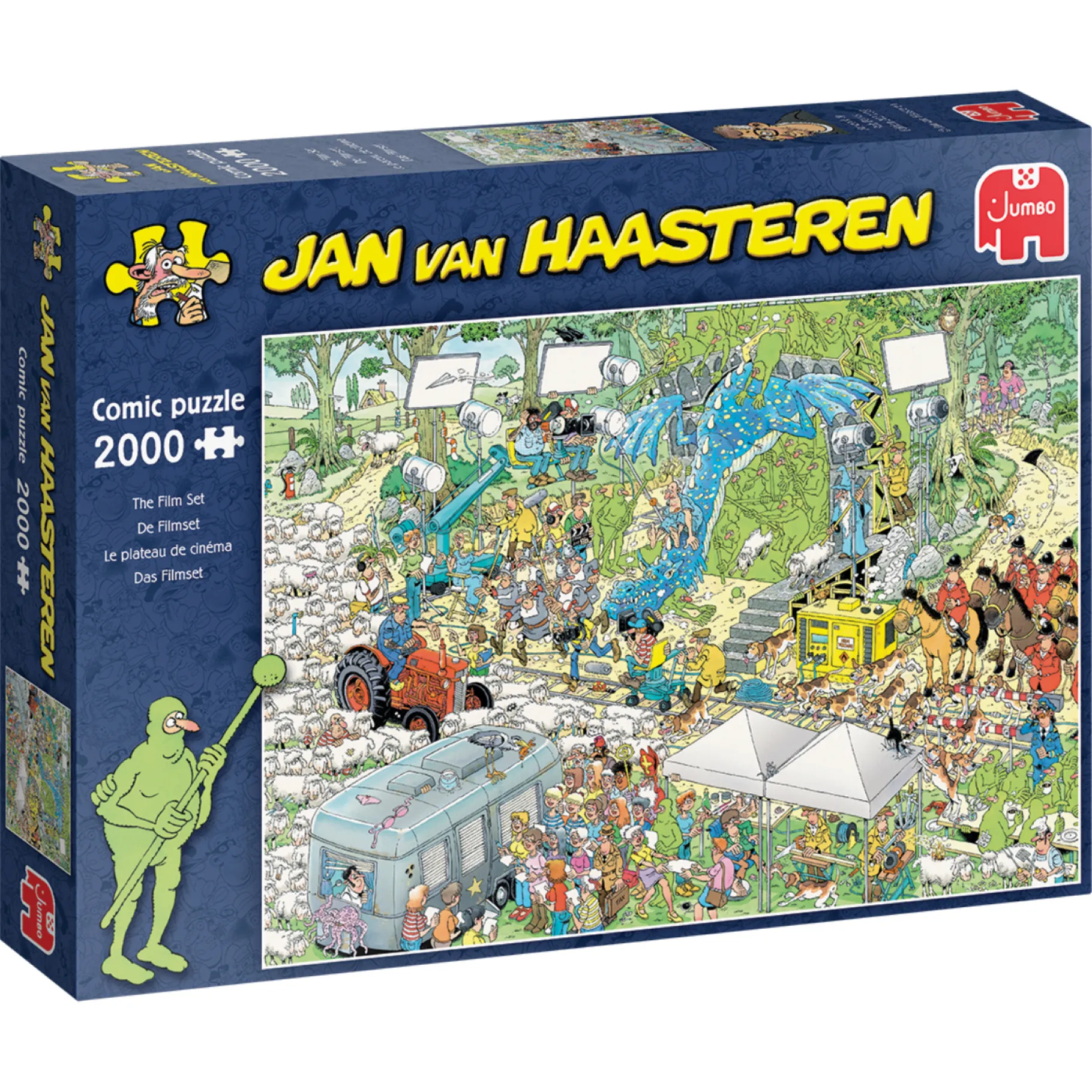 Legpuzzels>Jumbo Jan Van Haasteren Puzzel 2000 stukjes De Filmset