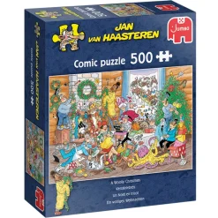 Legpuzzels>Jumbo Jan Van Haasteren Puzzel Kerstkriebels 500 Stukjes