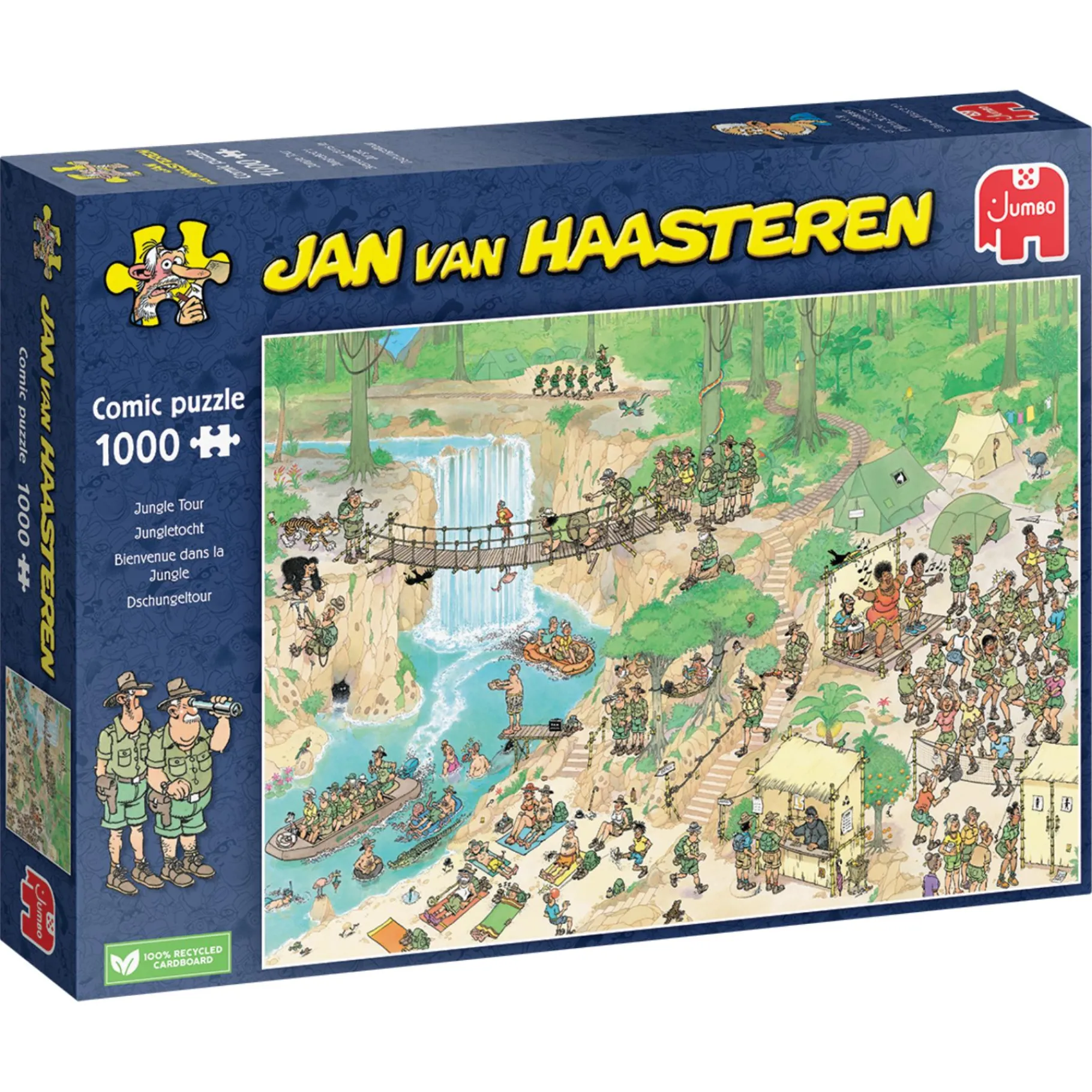 Legpuzzels> Jan Van Haasteren puzzel jungle tour 1000 stukjes
