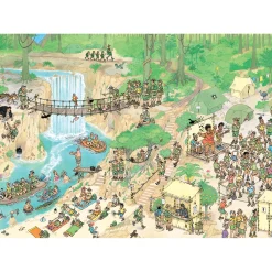 Legpuzzels> Jan van Hasteren De Jungletocht 1000 stukjes