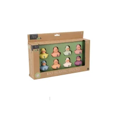 Badspeelgoed>Jipy Bioplastic badeendjes set 8 delig