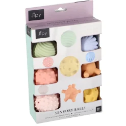 Babyspeelgoed>Jipy speel en leer ballen 6 stuks