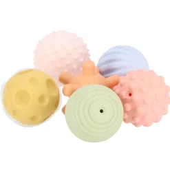 Babyspeelgoed>Jipy speel en leer ballen 6 stuks