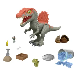 Dino's|Jongens> Jurassic World Crishivores Cage Crasher  Spinosaurus