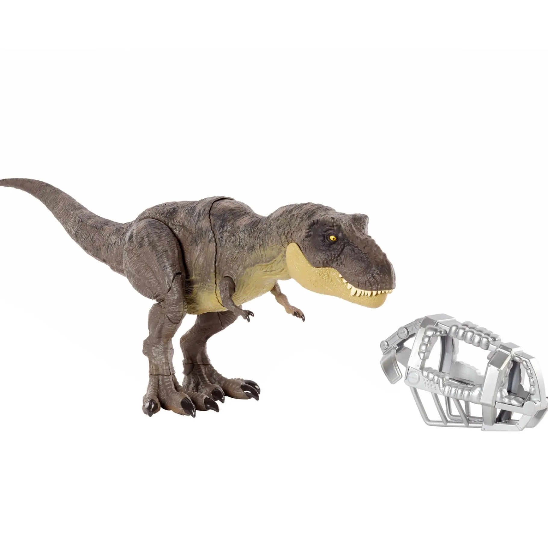 Dino's|Jongens>Mattel Jurassic World Stomp N' Attack T. Rex