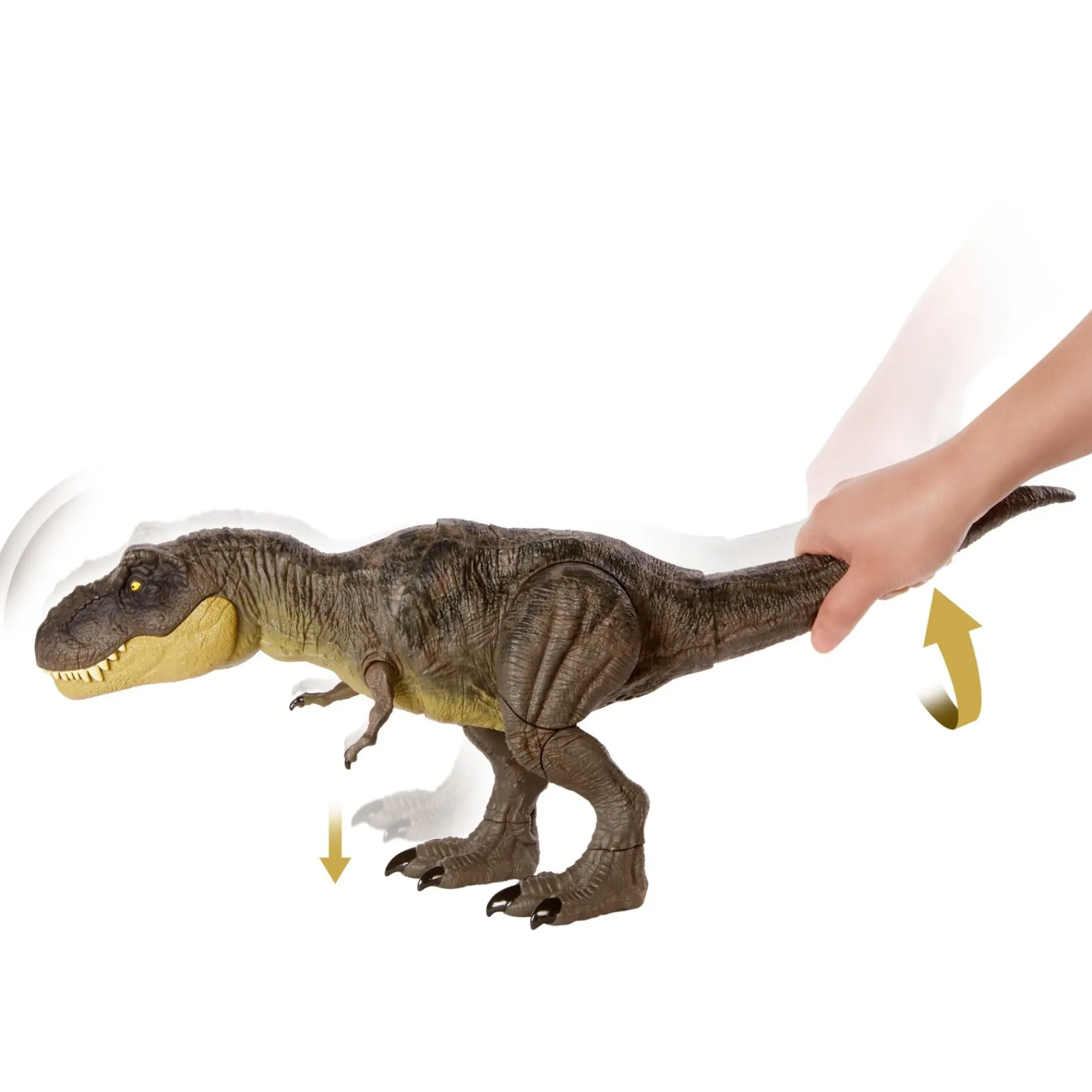 Dino's|Jongens>Mattel Jurassic World Stomp N' Attack T. Rex