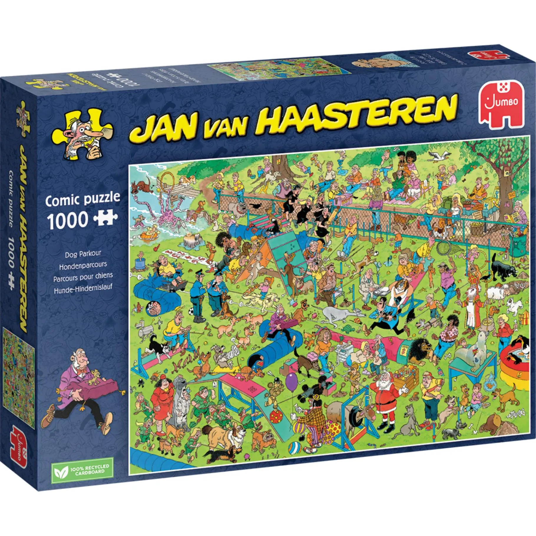 Legpuzzels> JvH Hondenparcours 1000 stukjes