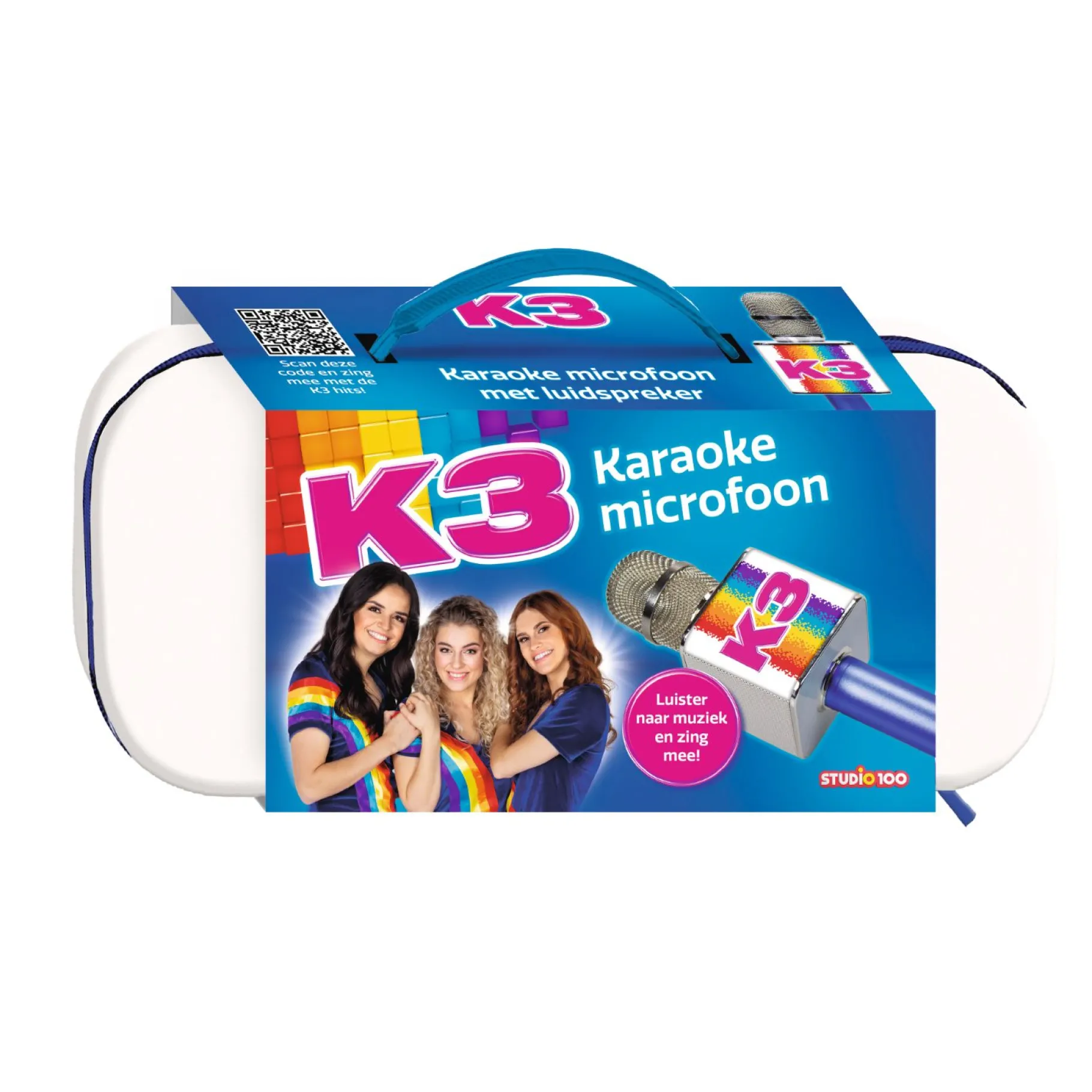 Speelgoedmicrofoons>Studio 100 K3 Karaoke Microfoon