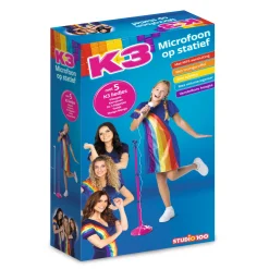 Speelgoedmicrofoons>Studio 100 K3 Microfoon Op Statief