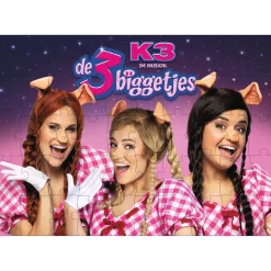 Legpuzzels>Studio 100 K3 Puzzel 3 Biggetjes 50 stukjes