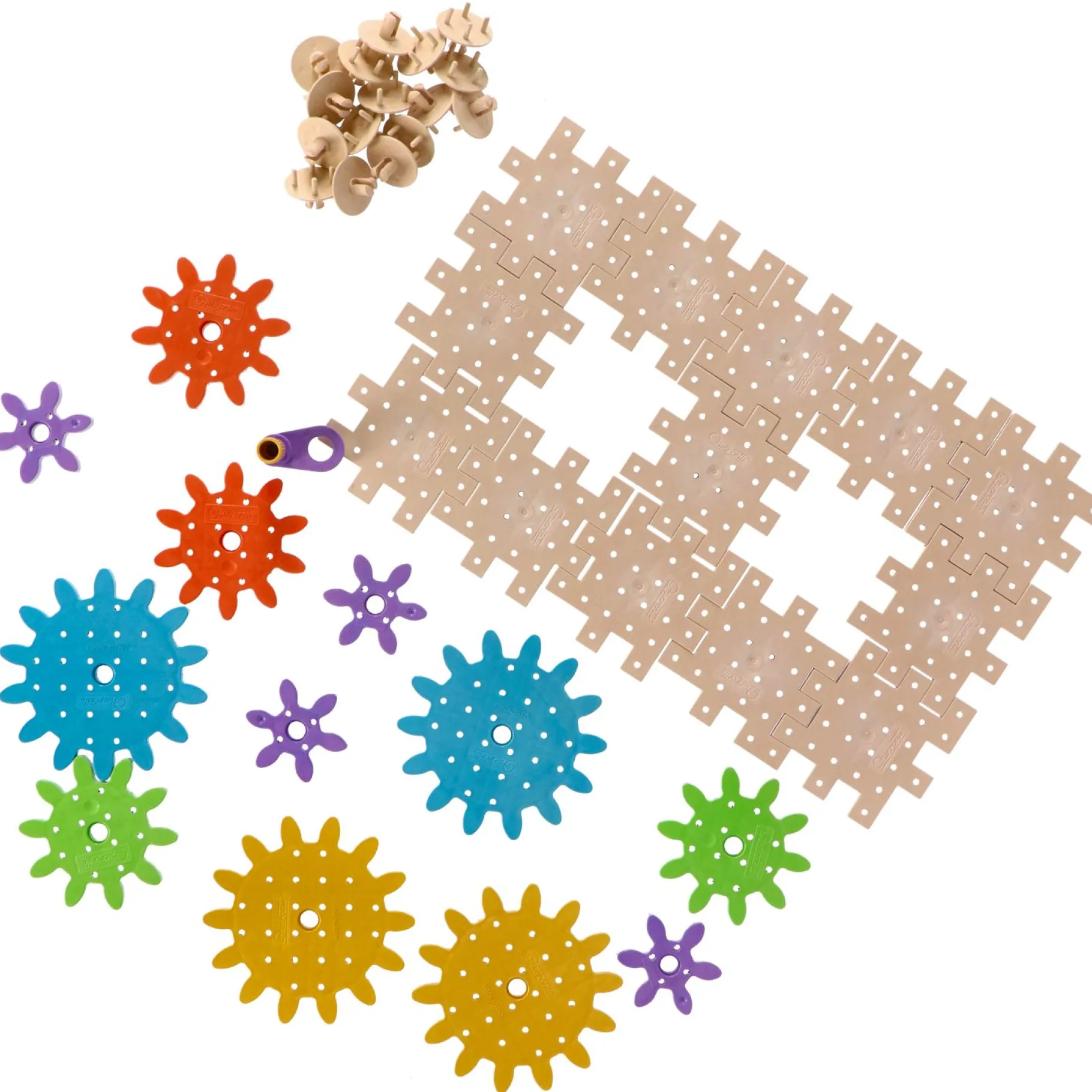 Jongens|Bouwstenen>Quercetti Kaleidogears playeco