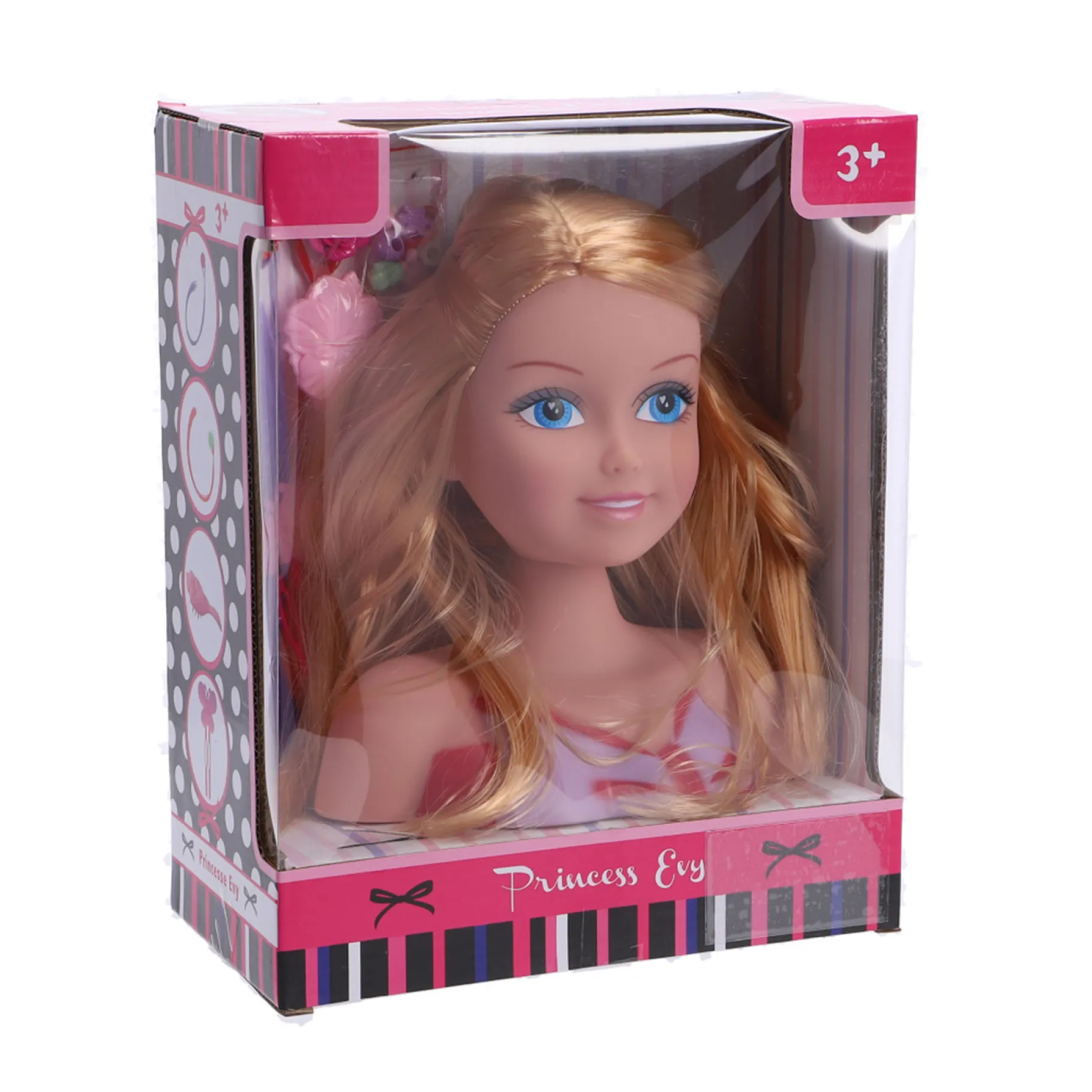 Kapkop> Kapkop met Accessoires 25 cm