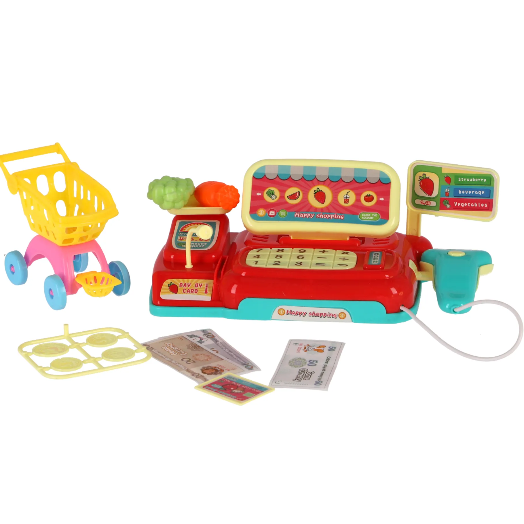 Meisjes|Winkelspeelgoed> Kassa Met Licht En Geluid