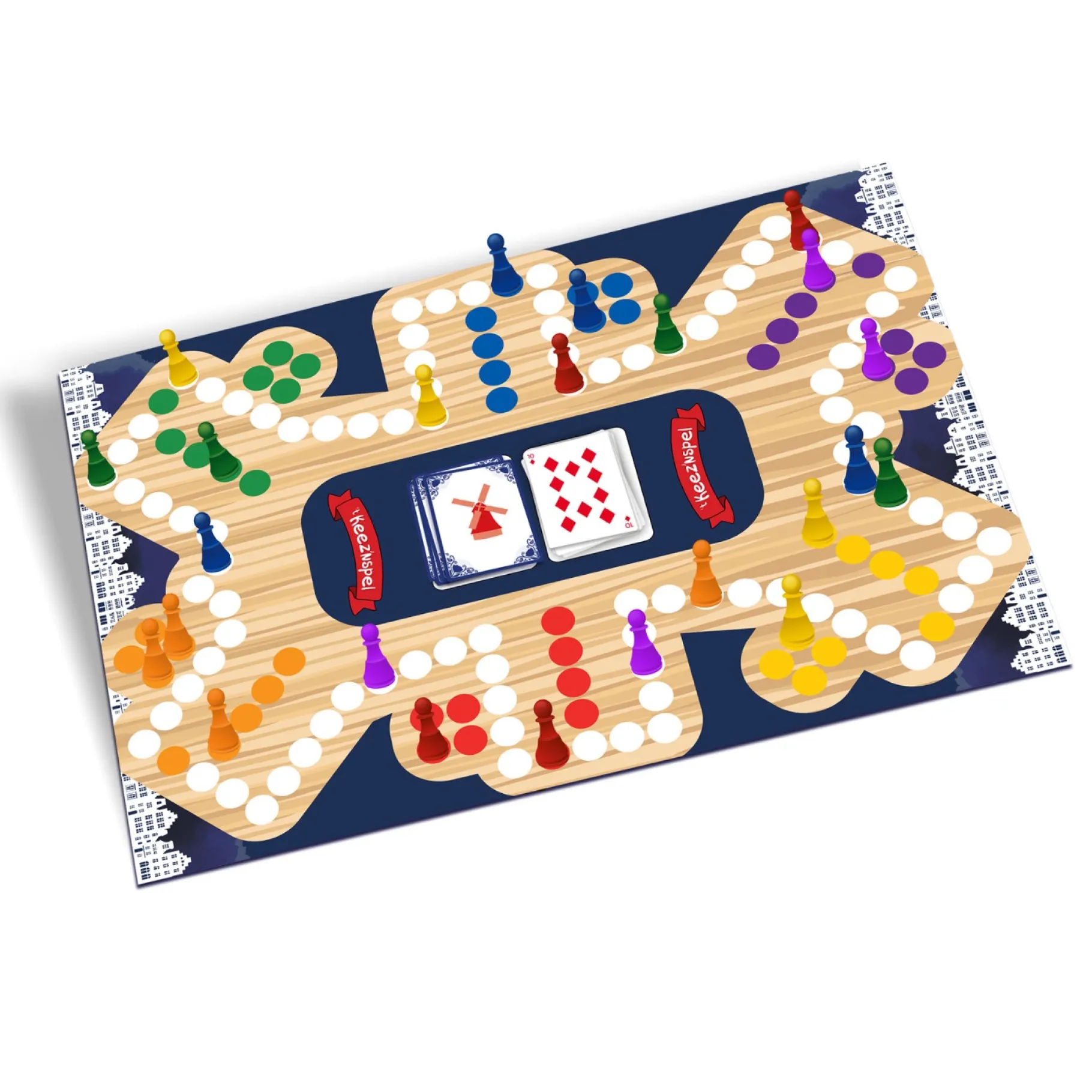 Bordspellen> Keezenspel - Bordspel