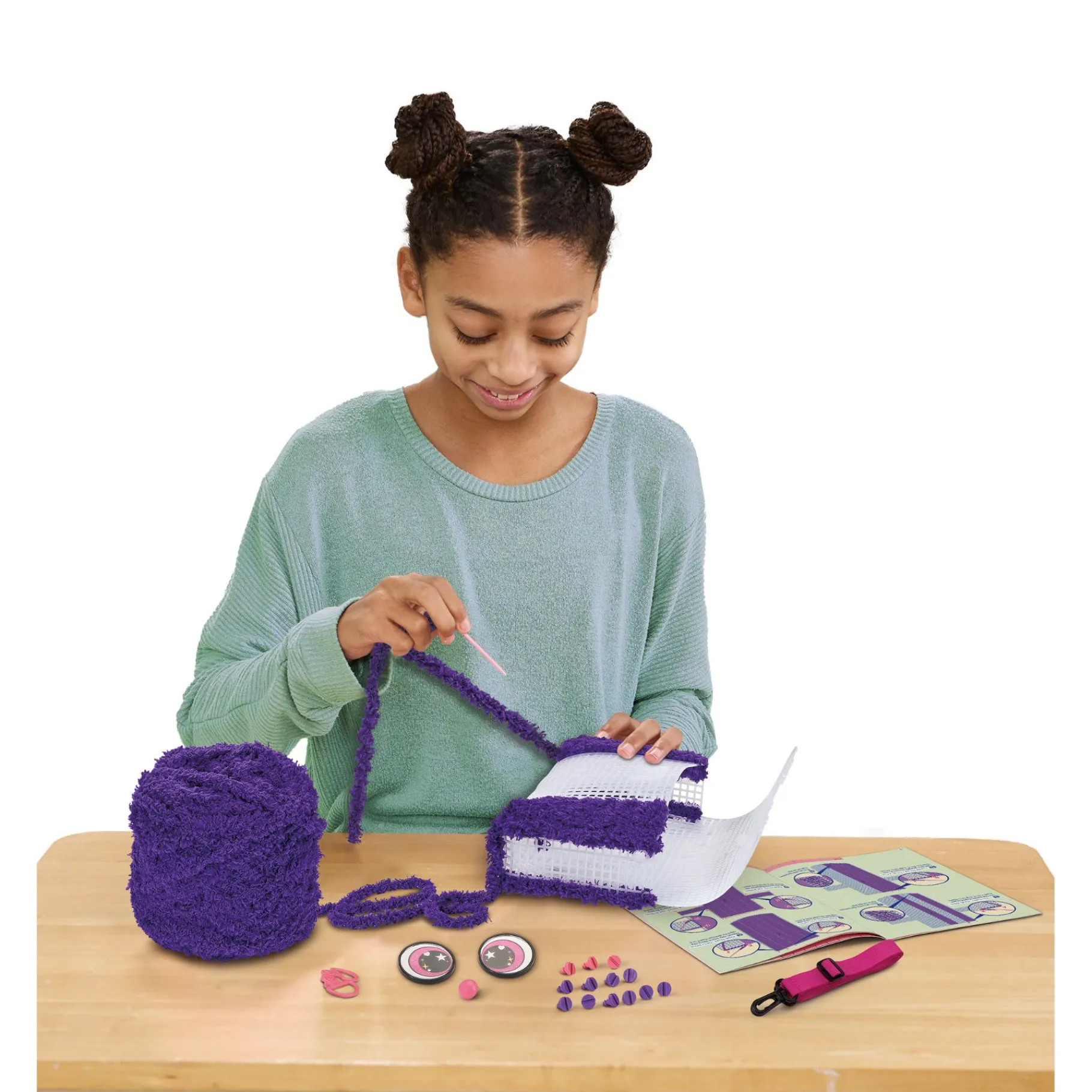 Knutselsets> Kid'Couture Cat Creëer & Leer Handtas