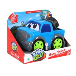 Voertuigen|Baby Voertuigen></noscript> KiddyGo auto pick up truck 19 cm met licht en geluid blauw