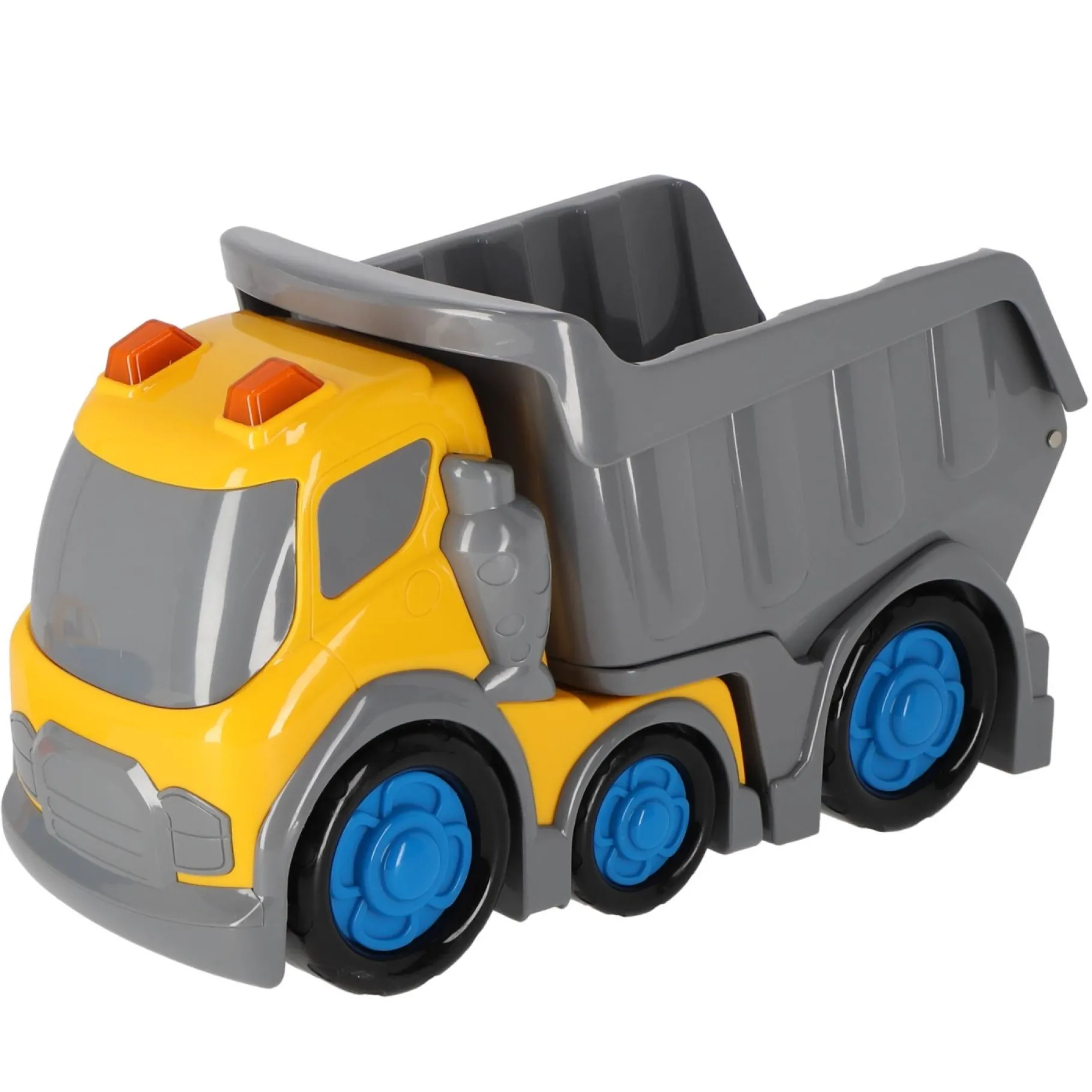 Voertuigen|Baby Voertuigen> KiddyGo dump truck met licht en geluid 31 cm