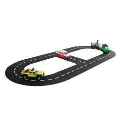 Racebanen> Kids Globe autobaan wegdelen 18 delig 307,5 cm