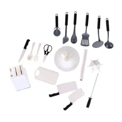 Keukengerei|Meisjes> Kinder keuken messenset 16-delig