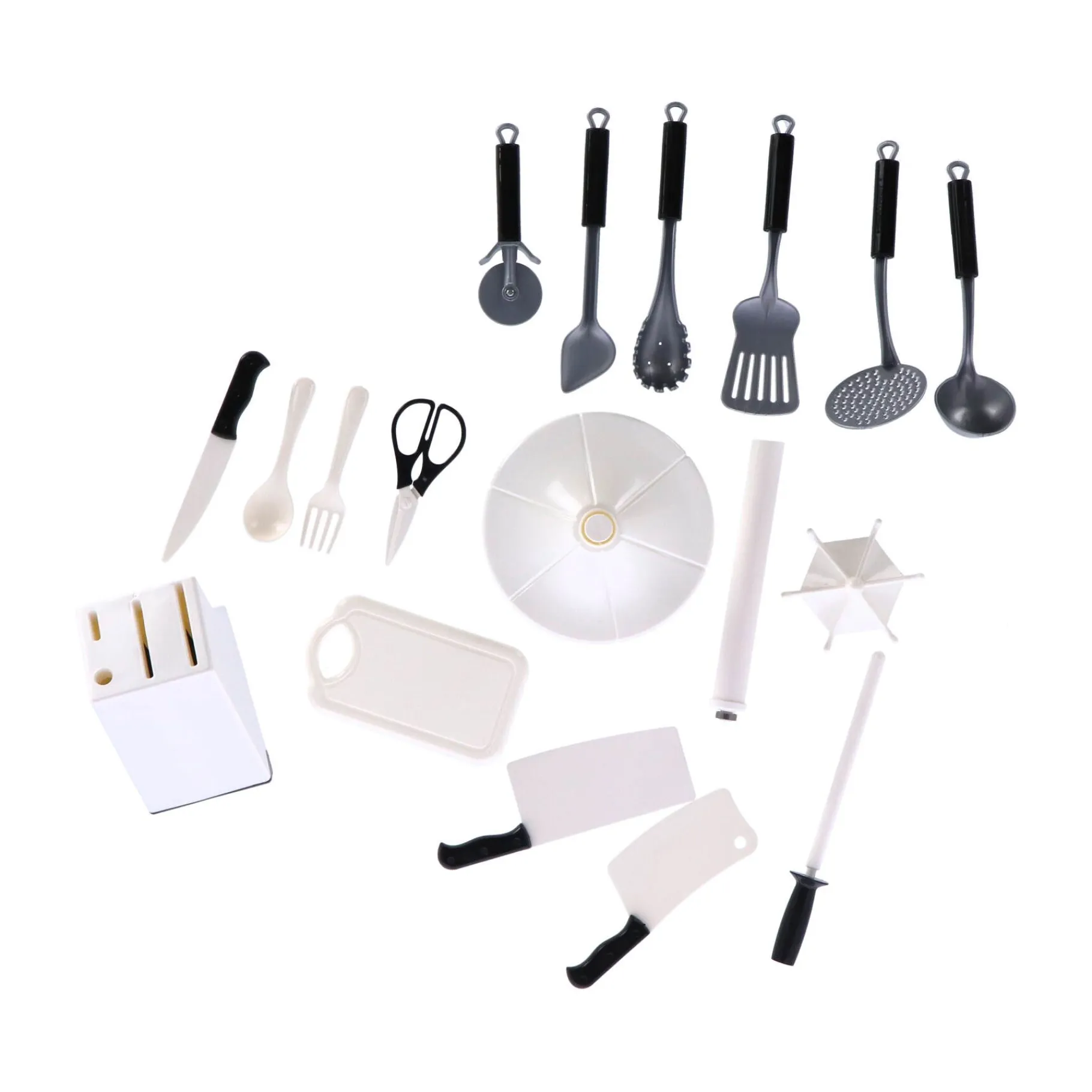 Keukengerei|Meisjes> Kinder keuken messenset 16-delig