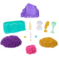 Speelzand|Speelmais>Spinmaster Kinetic Sand Mermaid Crystal Playset