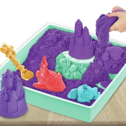 Speelzand|Speelmais>Spinmaster Kinetic Sand Sand Box Purple