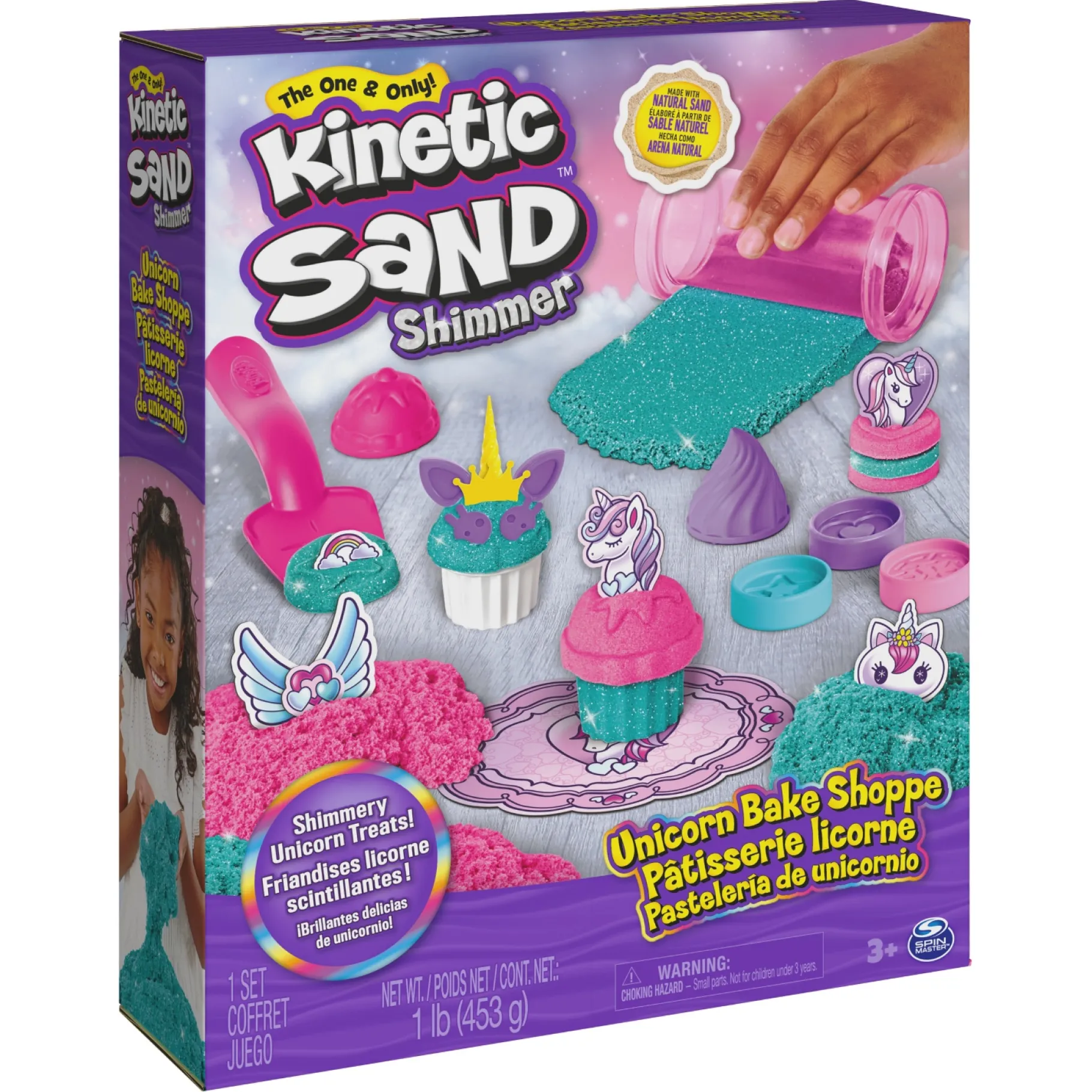 Speelzand|Speelmais>Spinmaster Kinetic Sand Unicorn Bake Shoppe