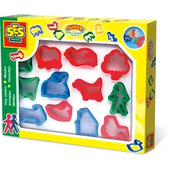 Klei>Ses Kleivormpjes 12 Stuks