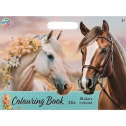 Kleurboeken> Kleurboek Horse collection 25 pagina's 26x35,5 cm