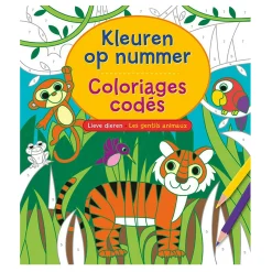 Kleurboeken> Kleuren Op Nummer Dieren