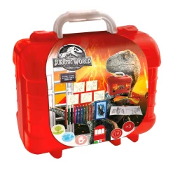 Tekenen / Kleuren> Kleuren Stempel Kofferset Jurassic World