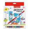 Tekenen / Kleuren>Bruynzeel Kleurpotloden 24 Stuks