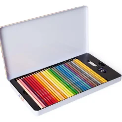 Tekenen / Kleuren>Bruynzeel Kleurpotloden In Blik Kever 60 Stuks