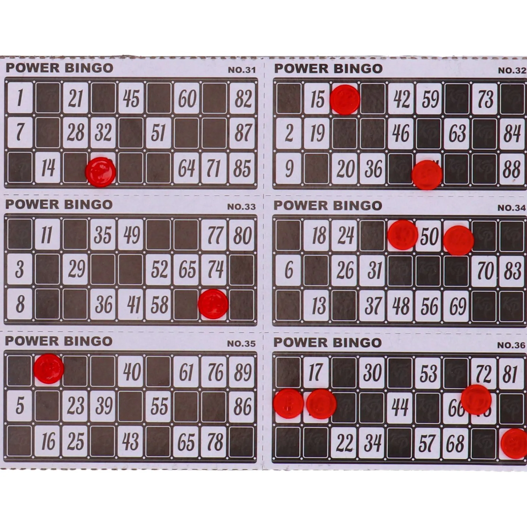 Familiespellen>Knol Power Bingoset