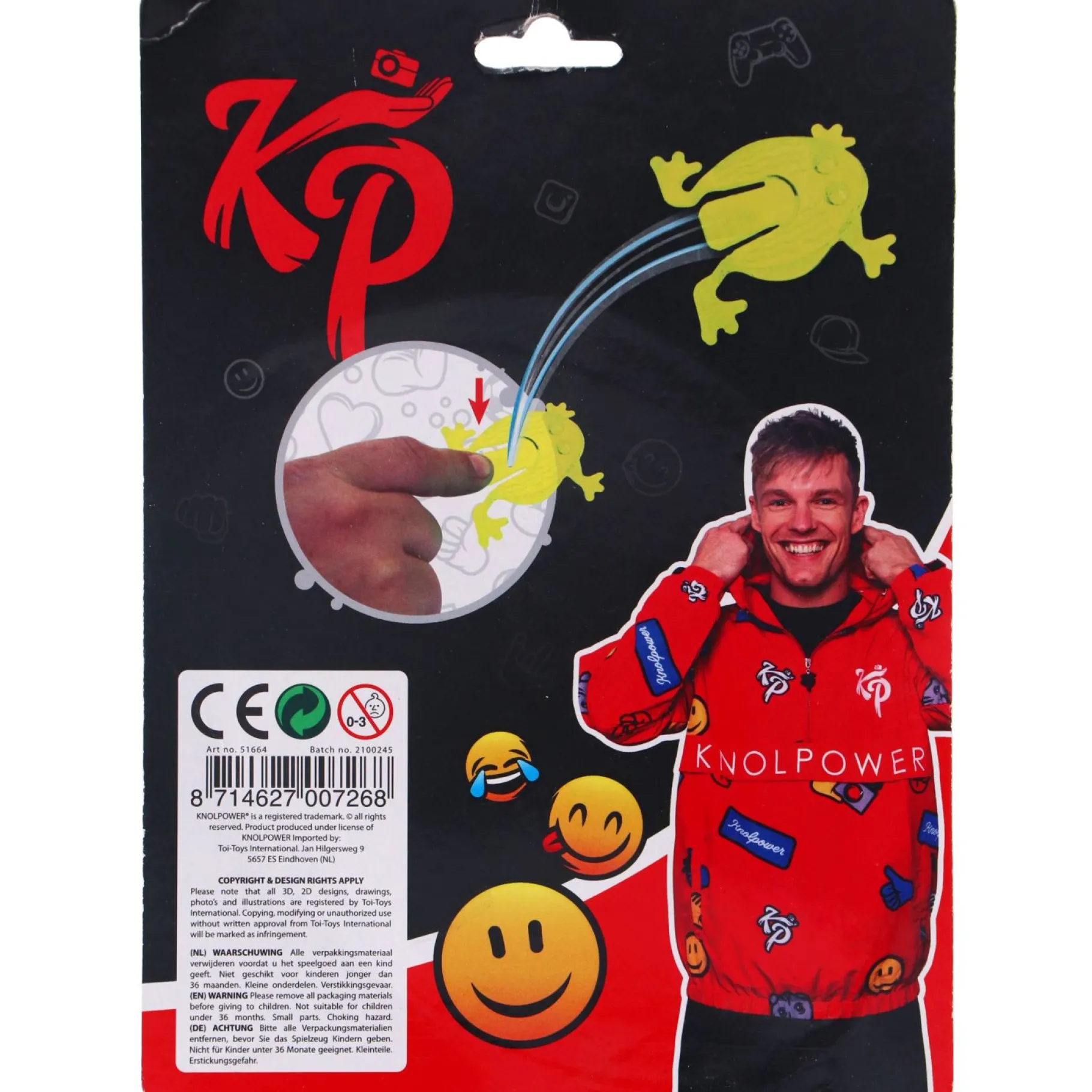 Geduldspelletjes>Knol Power Spel Springende Kikkers