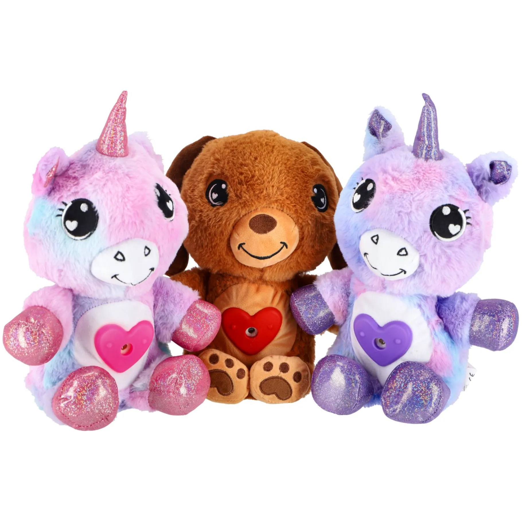 Plucheknuffels> Knuffel Pluche Dier Met Projector 3 Assorti