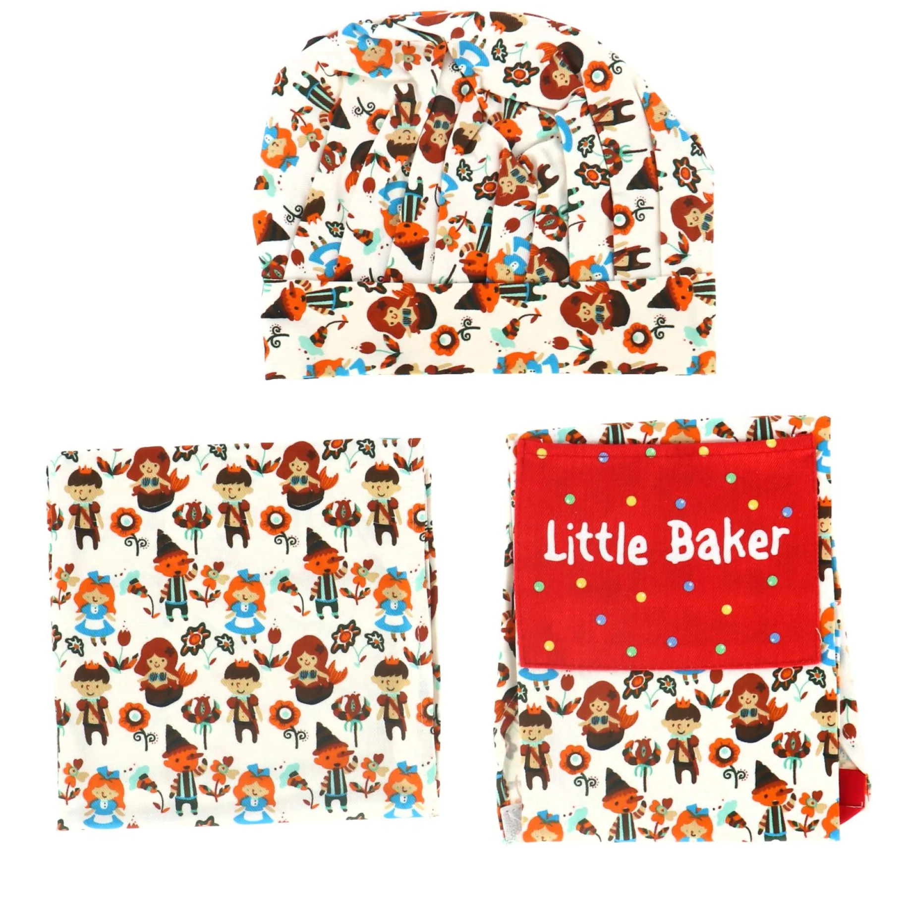 Verkleden|Keukengerei> Koksset voor kinderen 3 delig 3 assorti