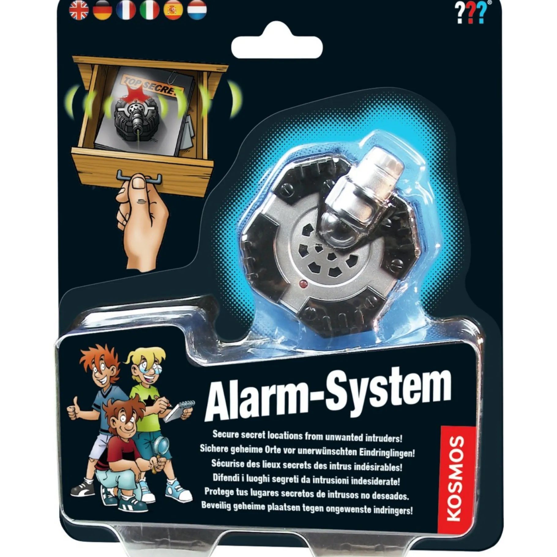 Spionsets|Jongens>Mattel Kosmos Gangster Alarm