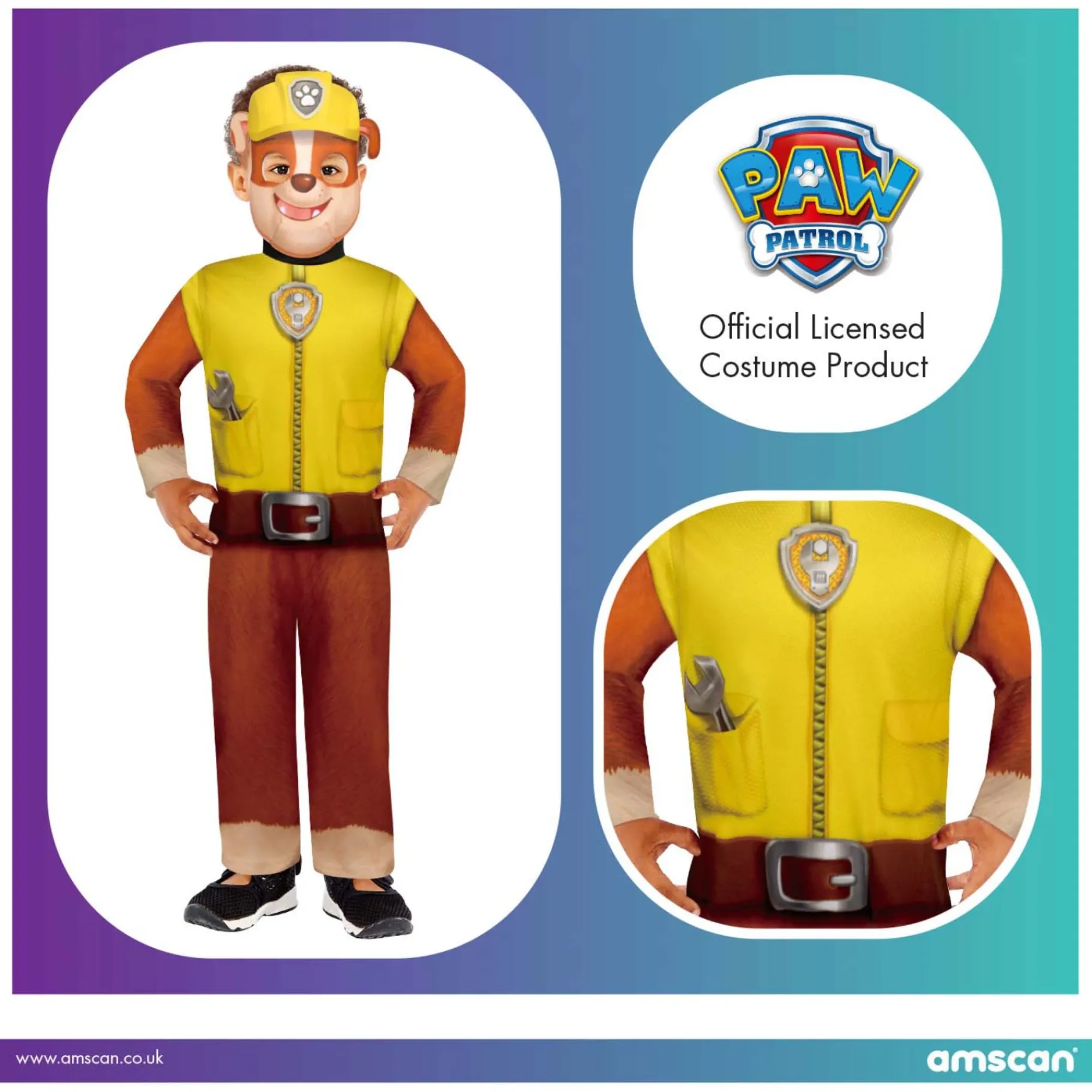 Verkleden|Jongens> Kostuum Rubble 4-6 Jaar